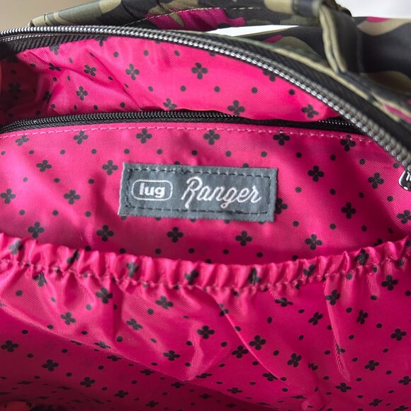 Lug Ranger Quilted Camo Crossbody Travel Bag - Picture 7 of 7